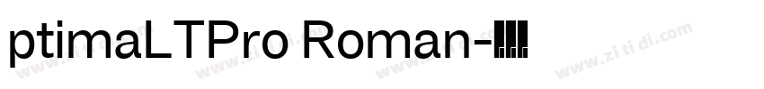 ptimaLTPro Roman字体转换